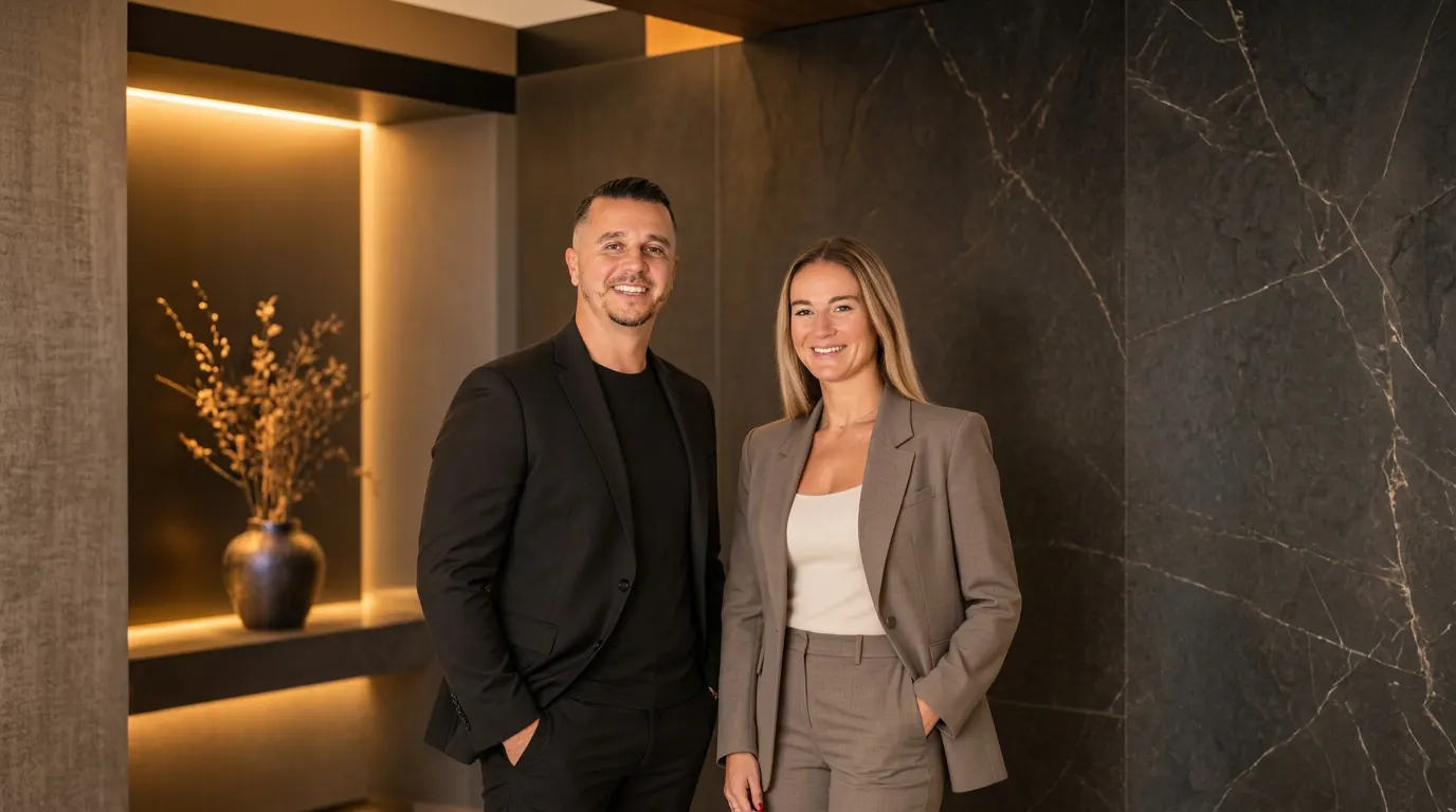 Cem De Meyer y Elke Wauters, fundadores de VALYRO
